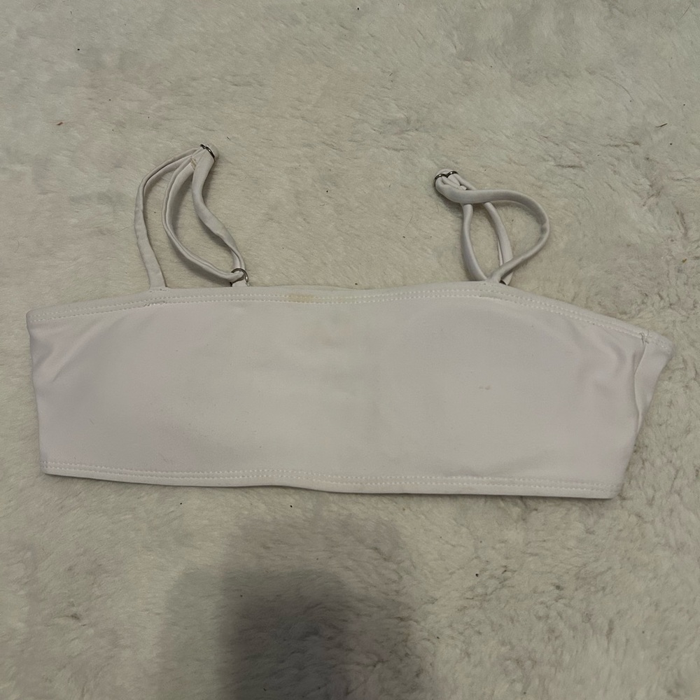 SHEIN Kids White Bikini Top